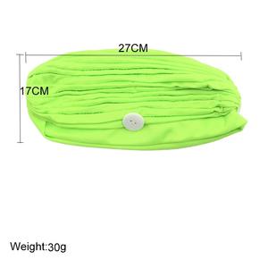 Turban à bouton de chimiothérapie pour femmes, <span class=keywords><strong>foulard</strong></span>, bonnet ample pour patients Cancer, bandana, 50 pièces, Q1111 - Product Image 4
