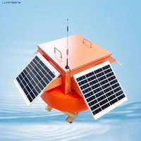 Boya de Calidad de Agua para Embalses No Tripulada con Sonda Óptica de Turbidez y Medidor de Sólidos Suspendidos Equipada con Panel Solar de 60W