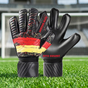 Guantes de Portero Profesionales con Contacto de Látex en la Palma, Transpirables, Antideslizantes, Corte Negativo, Diseño Personalizado con Logotipo - Product Image 3