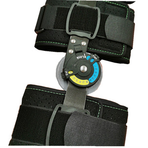 Verstelbare Knie Spalk Ondersteuning Rom Scharnierende Knie <span class=keywords><strong>Brace</strong></span> Zimmer Kniebrace Benen Correctie Riem - Product Image 5
