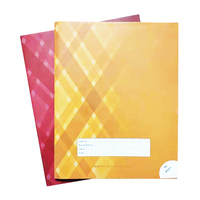 A5 populaire en gros impression personnalisée cahier d'exercices de reliure stable pour les étudiants