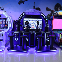 Jeu de tir en réalité virtuelle pour parc d'attractions intérieur, jeu d'arcade vidéo, machine de tir à monnayeur