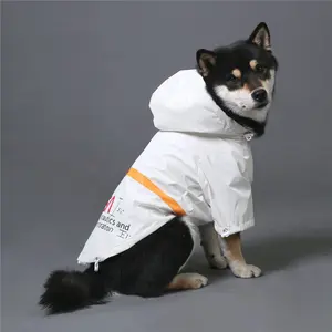 Roupas para cachorro, atacados, capa de chuva grande para cachorro, à prova d' água, refletor de alta qualidade, marca, roupas de inverno