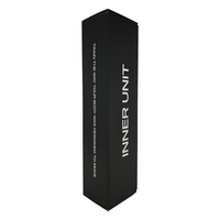 Schwarze Matte Papier-Verpackungsbox mit Individuellem Logo Bedruckte Einzelhandels-Kartonbox Luxuriöse Faltbare Geschenkbox für Sportzubehör