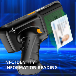 OEM/ODM R36U <span class=keywords><strong>10</strong></span> Metre Hızlı Tanımlama Etiketi UHF RFID Endüstriyel El Tipi Veri Toplayıcı Android 13 NFC 1D/2D 6 İnç Stokta - Product Image 4