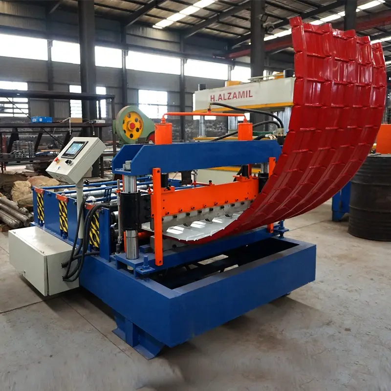 XN curving former machine angle color steel roofing sheets hydraulic arch camber curving roll forming machine