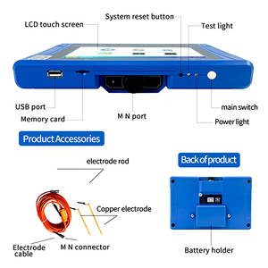 PQWT TC300 hidrojeoloji cihazı için 300m derin Aquifer yeraltı suyu dedektörü endüstriyel <span class=keywords><strong>Metal</strong></span> su algılama makinesi - Product Image 5