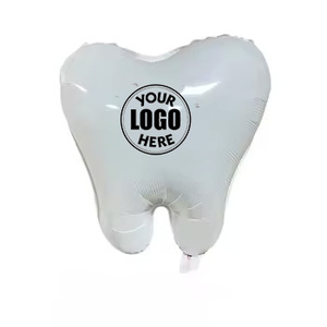 Biểu Tượng Tùy Chỉnh Mô Hình <span class=keywords><strong>Inflatable</strong></span> Răng Hình Bóng Nha Khoa Răng Lá Bóng Bay Cho Phòng Khám Tốt Nghiệp Đảng Trang Trí Nội Thất - Product Image 1