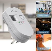 Détecteur d'ouverture de gaz gpl, capteur de gaz naturel et de charbon, pour les fuites avec alerte sonore