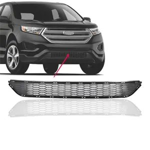 Accessoires de voiture auto pare-chocs avant noir mat calandre inférieure 2015-2018 Ford Edge titane