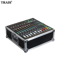 Console de mixage portable avec amplificateur de puissance, système de sonorisation Bluetooth