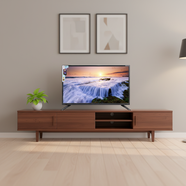 Hot Sale 32-Inch LED Smart TV with Android Wi-Fi HD-MI Budget Series