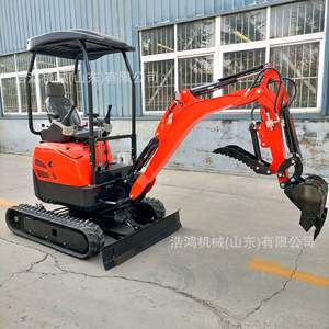 Mini-excavatrice multifonctionnelle de 1,5 T pour travaux ménagers, terrassement, exploitation agricole, ouverture de terres, mini-excavatrice - Product Image 4