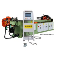 Cintreuse de tuyaux en acier inoxydable CNC à 3 axes de 38 mm, servomoteur, haute précision 0,01 mm, haute productivité pour pièces automobiles CE ISO