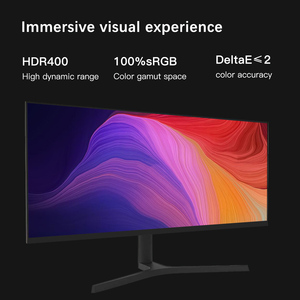 34 Inch <b>PC</b> Desktop Game Monitor 144Hz PBP Split Screen Height-Adjustable <b>Stand</b> - Product Image 3