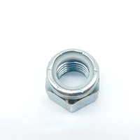 DIN985 Zinc Plated Carbon Steel Nylon Insert Lock Nuts Nyloc Nuts for Machinery and Equipment Assembly