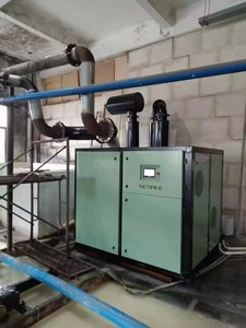 Văn phòng phẩm im lặng bơm chân không giới hạn 7.5 chân không torr 10 mbar dầu phun vít bơm chân không - Product Image 4