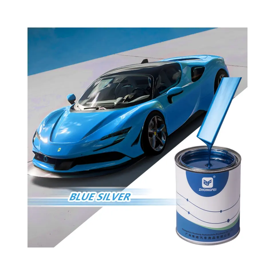 Wholesale Car Repair Paint Restoration Automotive Finishes Tinting Machine Spray Acrylic Mixture Professional Car Paint Kit