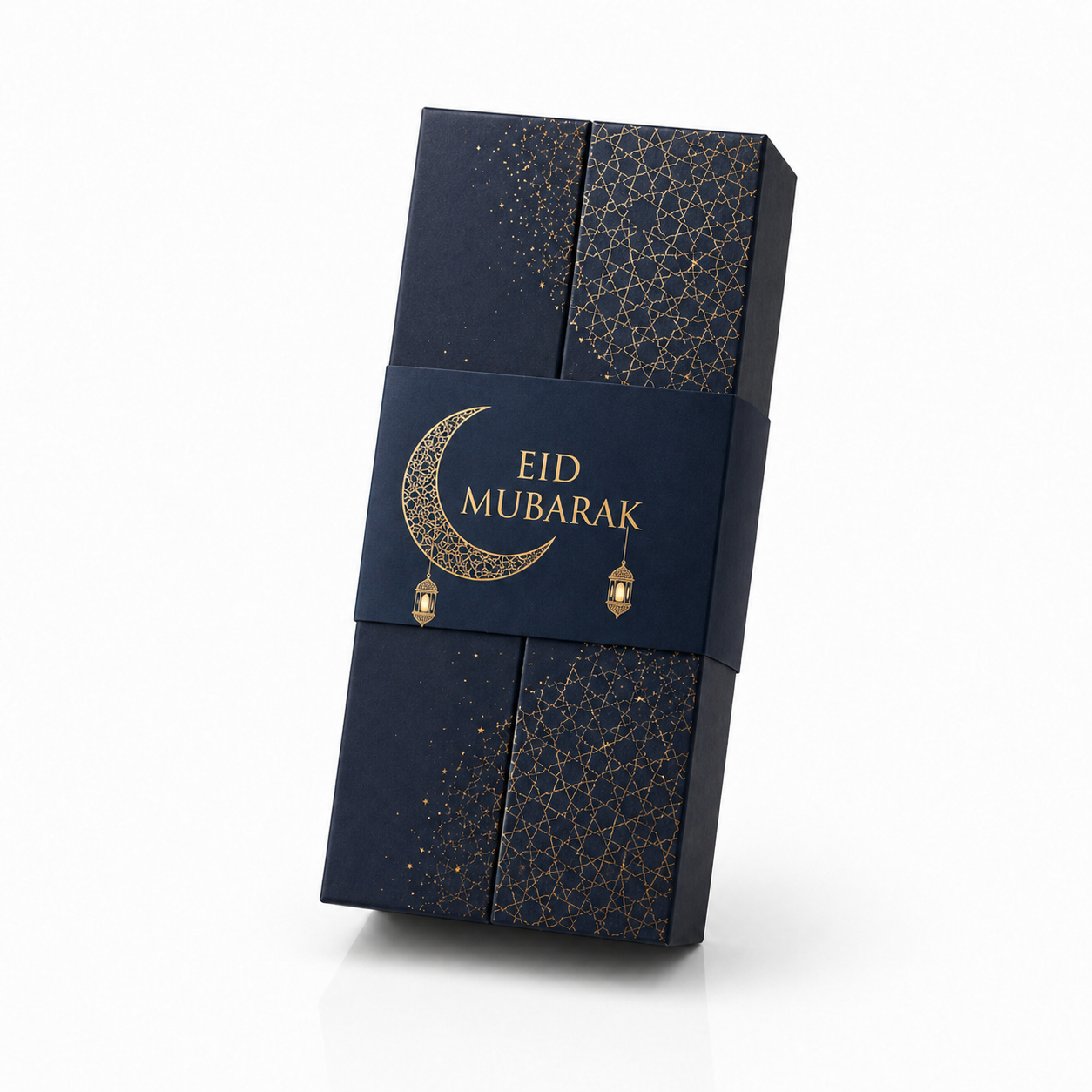 Dark blue for Ramadan Mubarak Eid