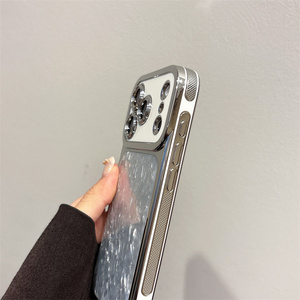 เคสโทรศัพท์มือถือลายเปลือกหอยชุบเงินสำหรับ iPhone 17 16 15 14 Pro Max แบบไล่เฉดสีรุ้งหลากสีสัน - Product Image 6