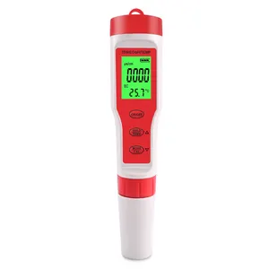 With Backlight Digital Water Tester 4 In 1 EC/TDS/PH/TEMP Water Quality Monitor Tester Kit For Pools Drinking Water