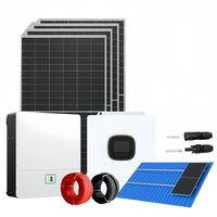 Système solaire hybride monocristallin Yangyi 5-20kW MPPT avec panneau solaire lithium-ion tout-en-un pour stockage d'énergie domestique