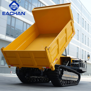 EACHAN Nuevo diseño CE EPA Euro 5 Camión volquete sobre orugas Elevación hidráulica 8 Ton Camión volquete sobre orugas Proyectos agrícolas Camión volquete sobre orugas diésel - Product Image 4