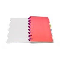 Impression de livres, reliure, planificateur, agenda, organisateur, carnet de notes avec protection d'angle métallique, journal, planificateur à reliure à disques