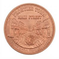 Pièce de monnaie en cuivre pur de 1 oz, symbole de la liberté, chaînes brisées, menottes, soleil levant, pièce de défi souvenir, cadeau d'art de la Liberté