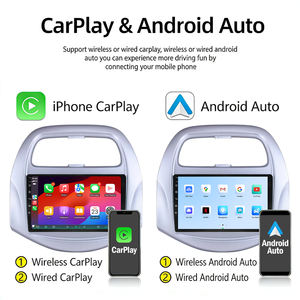 Radio para Auto Qualcomm de 9 Pulgadas con DSP, 4G, Carplay y Android Auto, Reproductor de DVD para Auto con WiFi Integrado para Chevrolet Spark Beat 2019 - Product Image 4