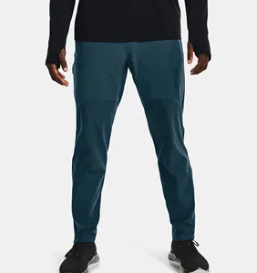 Customized Tapered Plus Size Athletic Wear Men Sweatpants With Zipper, Slim Fit Running Solid Gym Men'S Jogger Pants