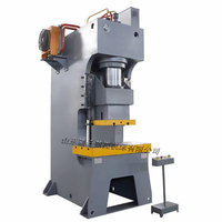 Presse à poinçonner hydraulique Y21-100T 80/100/125/160 tonnes à colonne unique pour le gaufrage, le rivetage et le poinçonnage du métal, et le traitement de la quincaillerie