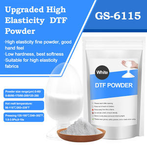 Polvo DTF Profesional de Fábrica, Blanco, 1 kg por Bolsa, Polvo Adhesivo de Fusión en Caliente de Baja Temperatura para Transferencia de Calor DTF - Product Image 1