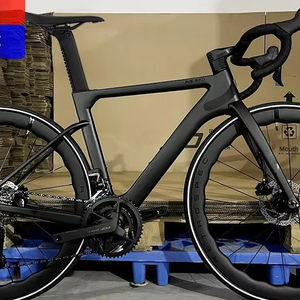 Vélo de route léger TWITTER R15 en fibre de carbone 700c, 24 vitesses, frein à disque hydraulique Shimano, vélo de <span class=keywords><strong>course</strong></span> coupe-vent - Product Image 1