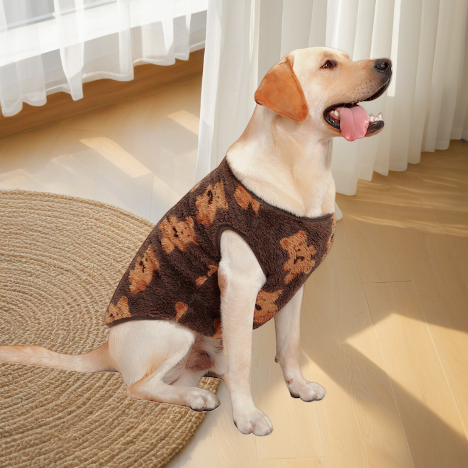 Brown bear vest