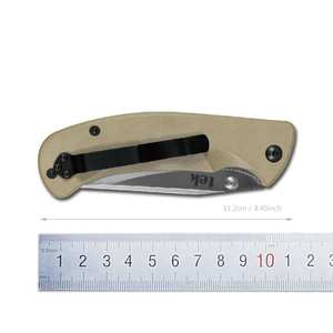 Cuchillo plegable EDC de bloqueo de revestimiento personalizado Ideal de marca de Taiwán de primera calidad para multiusos - Product Image 3