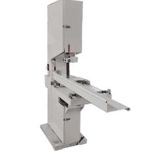 Machine de découpe semi-automatique de rouleaux de papier toilette à vendre – Scie à ruban manuelle - Product Image 5