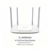Routeur TP-Link5620 d'occasion, double bande 2.4G/5G WiFi5, 4 antennes, signal puissant, maison, dortoir, bureau, FTTH