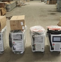 Nouveau soudeur laser à fibre portatif PAT-3000, 2000W max, refroidi par air, tout-en-un, source laser IPG/JPT BWT, haute efficacité