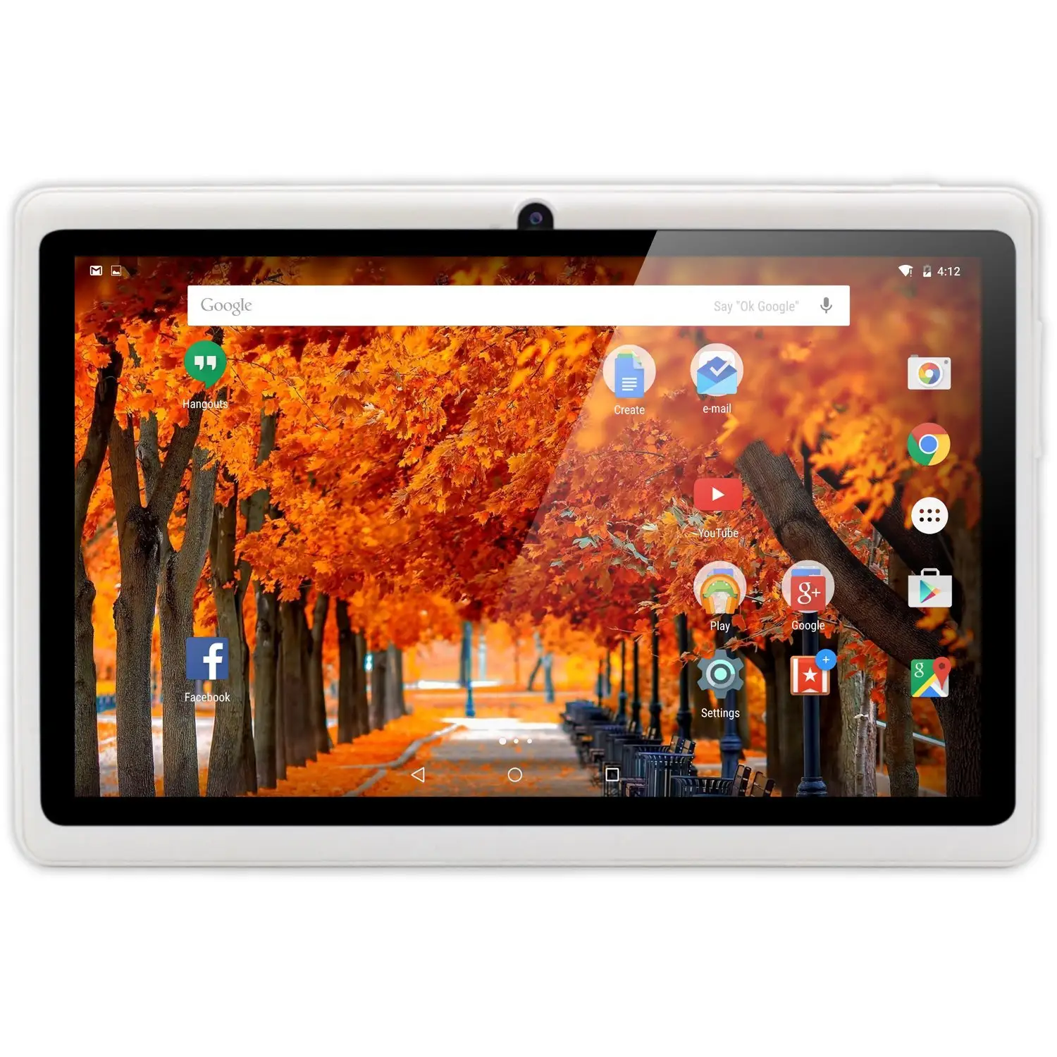 Yaygın olarak kullanılan dokunmatik ekran Android 7 inç HD oynatma endüstriyel tablet