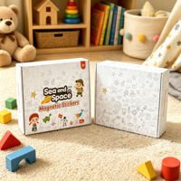 Jeu de puzzle magnétique d'animaux UCI DIY - Jeu éducatif d'association pour enfants de 3 ans et plus, unisexe