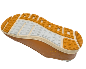 Chaussures de golf en cuir véritable pour hommes, baskets athlétiques, chaussures de sport pour terrain de golf, semelle extérieure en caoutchouc, grande taille - Product Image 5