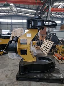 20 toneladas excavadora árbol tijeras con rotor <span class=keywords><strong>de</strong></span> madera <span class=keywords><strong>cortador</strong></span> puede tomar D400mm árboles - Product Image 2