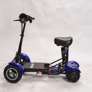 Trottinette Électrique Pliable Adulte à 4 Roues, Voiturette de Golf Électrique avec Siège - Product Image 4