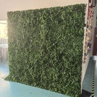8ftx8ft Roll Up Herbe Décoration Murale Offre Spéciale Plante Artificielle Haute Qualité Vert Herbe Toile de Fond Mur pour Événements Décoration de Mariage
