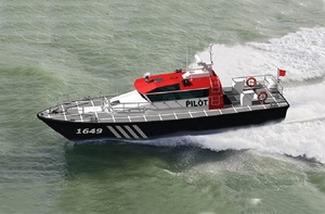Yacht à redressement automatique Grandsea 16m FRP et bateau pilote de sauvetage en aluminium avec moteur hors-bord intérieur pour une utilisation en rivière maintenant en vente - Product Image 2
