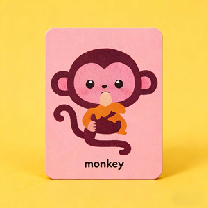 การ์ดแฟลชการศึกษาสำหรับเด็กแบบกำหนดเองจากโรงงา<span class=keywords><strong>น</strong></span> OEM พร้อมโลโก้สั่งทำ เป็นมิตรกับสิ่งแวดล้อม ทำจากกระดาษแข็ง/กระดาษคราฟท์รีไซเคิลได้ การ์ดตัวอักษร - Product Image 3