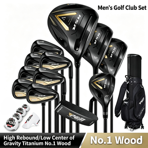 Yabin Men's Complete <b>Golf</b> <b>Club</b> <b>Set</b> with Graphite & Steel Shafts for Beginners Right-handed Practice / Right-handed Design - Product Image 1