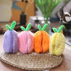 Jouets en peluche lapin fraise et carotte, design Kawaii de lapin et chiot transformés en fruits, porte-clés en peluche, cadeau, jouet lapin - Product Image 3