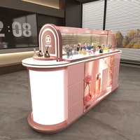 Vitrine de présentation de maquillage pour magasin de détail, moderne, écologique, éclairée par LED, pour parfums, cils, rouges à lèvres, cosmétiques - Armoire de rangement et présentoir